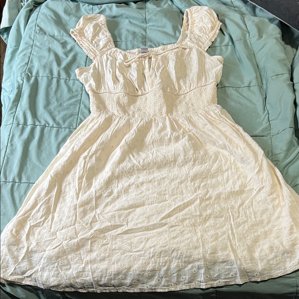 Old Navy Cream Eyelet Top